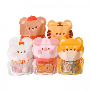 Customize Specially Shaped Pouch bag With Top Spout for Drinking or Sauced food