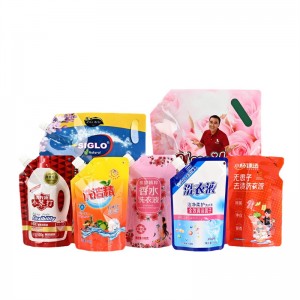 Customized spout pouches bag