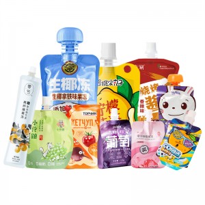 Customized spout pouches bag