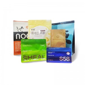 Husă cu fermoar Imprimare personalizată Resigilabil pentru prăjituri hrană pentru animale de companie